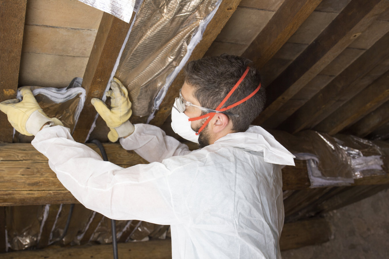 Attic air sealing in Redding, CA